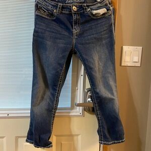 Y2K Classic Indigo Cropped Jeans